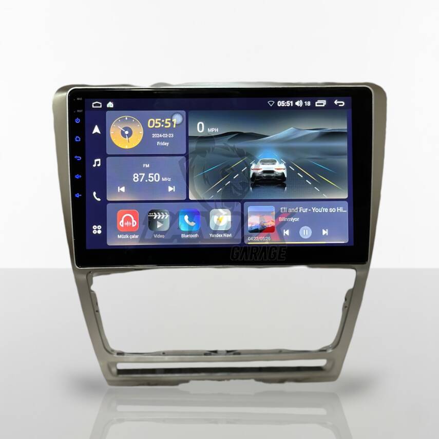 SKODA OCTAVİA MULTİMEDYA GRİ - 1