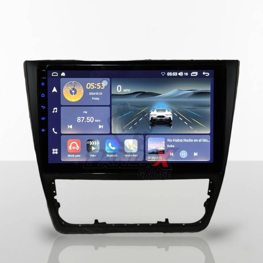 SKODA OCTAVİA MULTİMEDYA SİYAH - 1