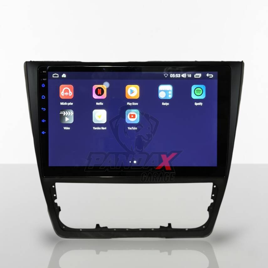 SKODA OCTAVİA MULTİMEDYA SİYAH - 3